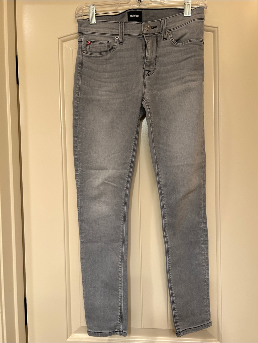Hudson Jeans Women’s Light Gray Skinny Jeans
